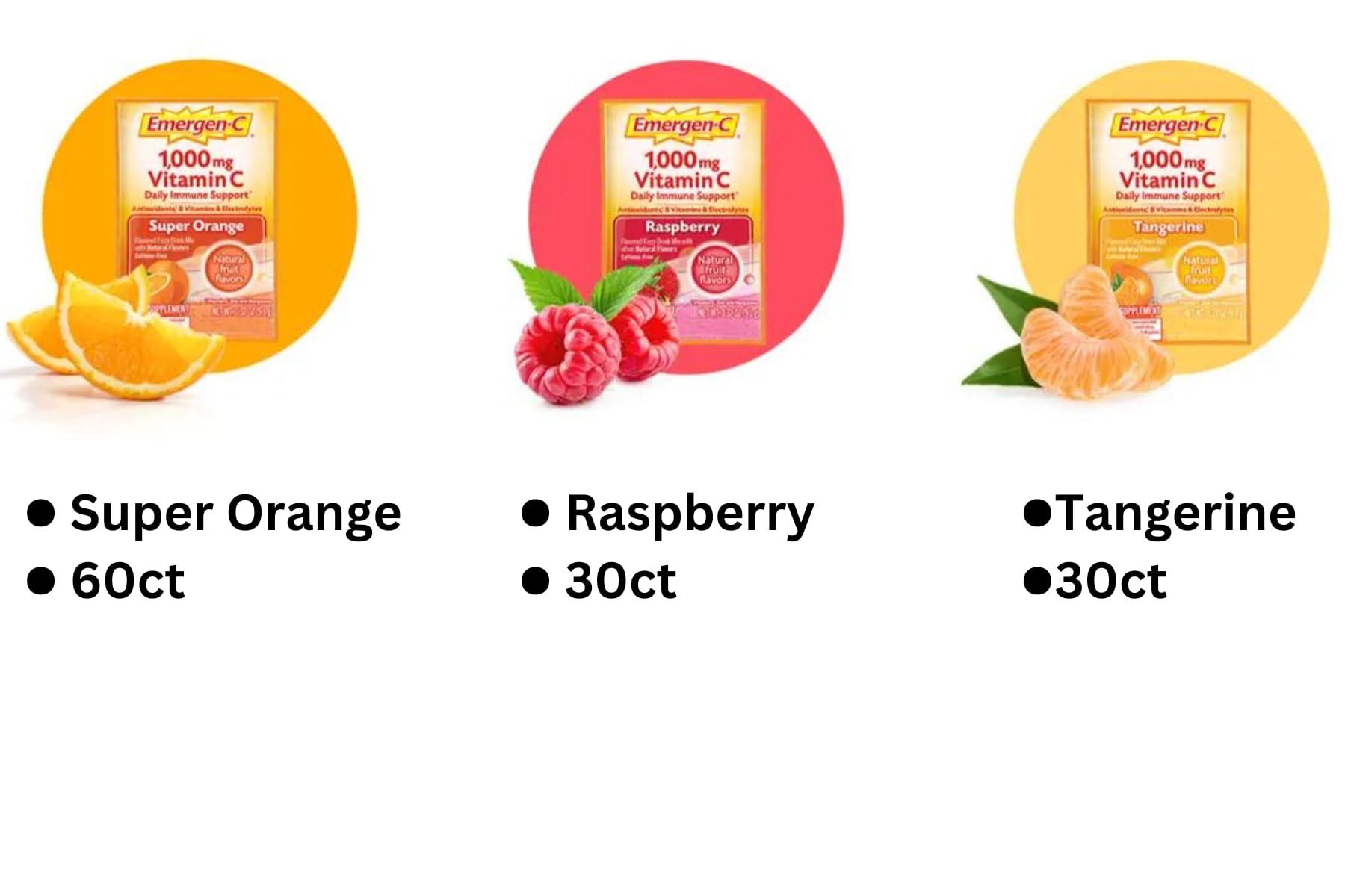 Emergen-C Emergen-C 1,000 mg Vitamin C Dietary Supplement 120 Packets (1)