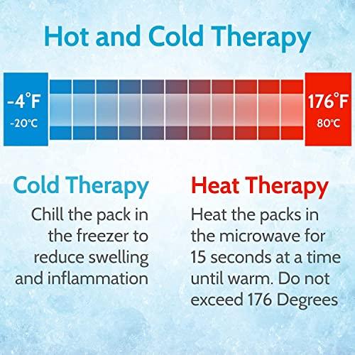 Arctic Flex Arctic Flex Gel Replacement Packs - Gel Ice Packs Reusable for Face Ice Brace - Hot and Cold Gel Ice Pack for Injuries, Pain Relief, Swelling - Flexible Therapy Compression Wrap - Athletic, Women, Men