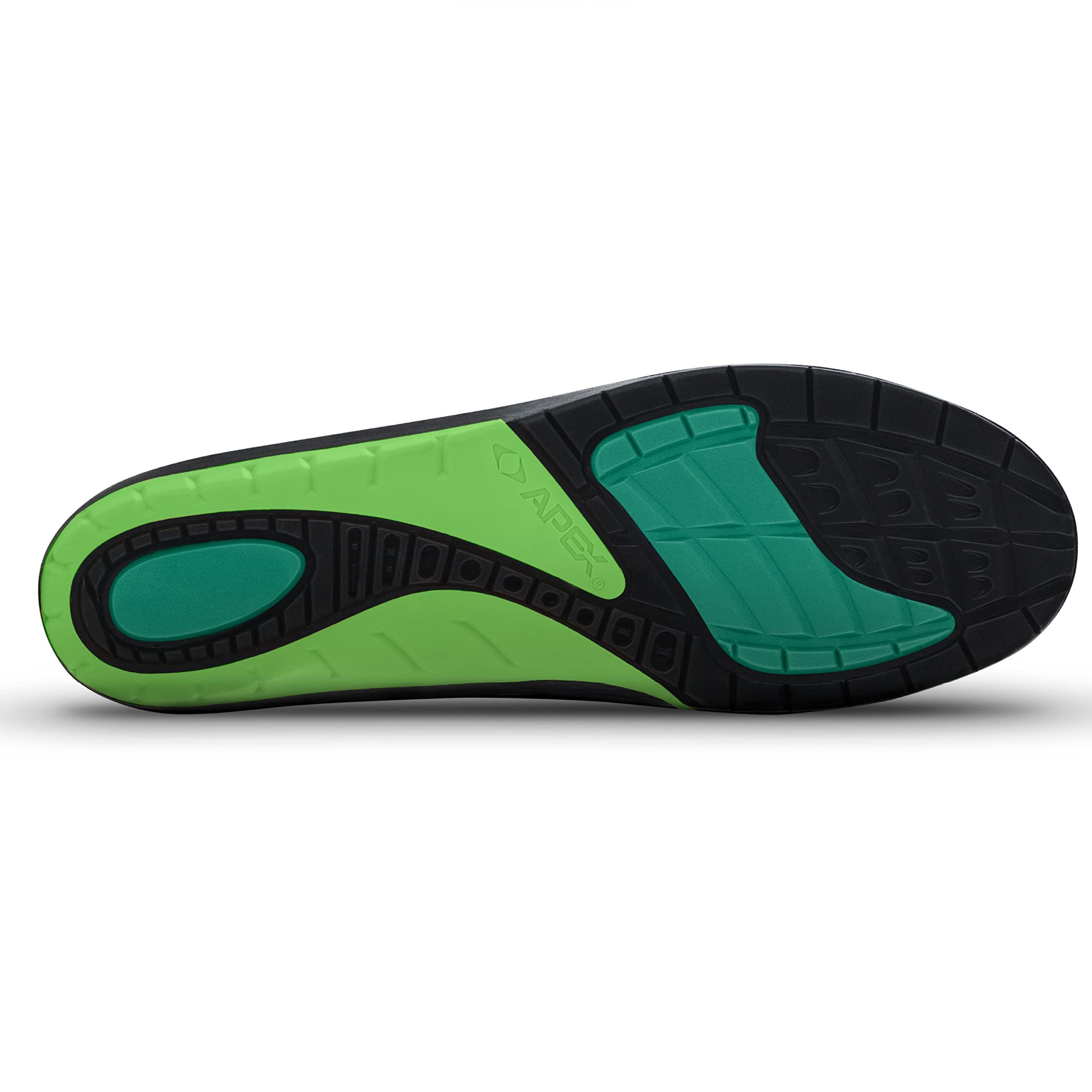 A-Wave A-Wave Apex Orthotics For Low- Me Firm: Green - G: Women 12.5-13 / Men 11.5-12