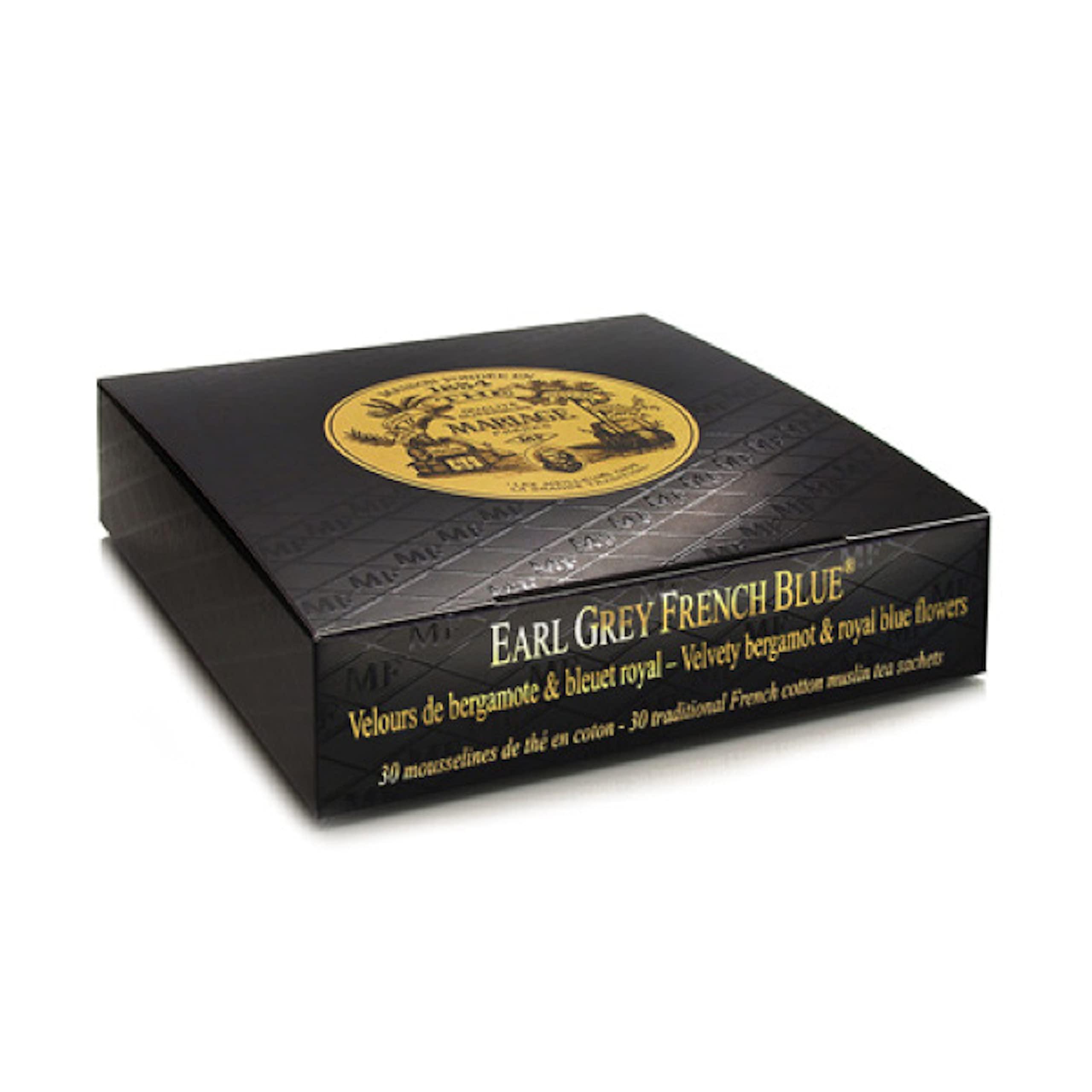 Mariage Freres Mariage Freres. Earl Grey French Blue Tea, 30 Tea Bags 75g (1 Pack).