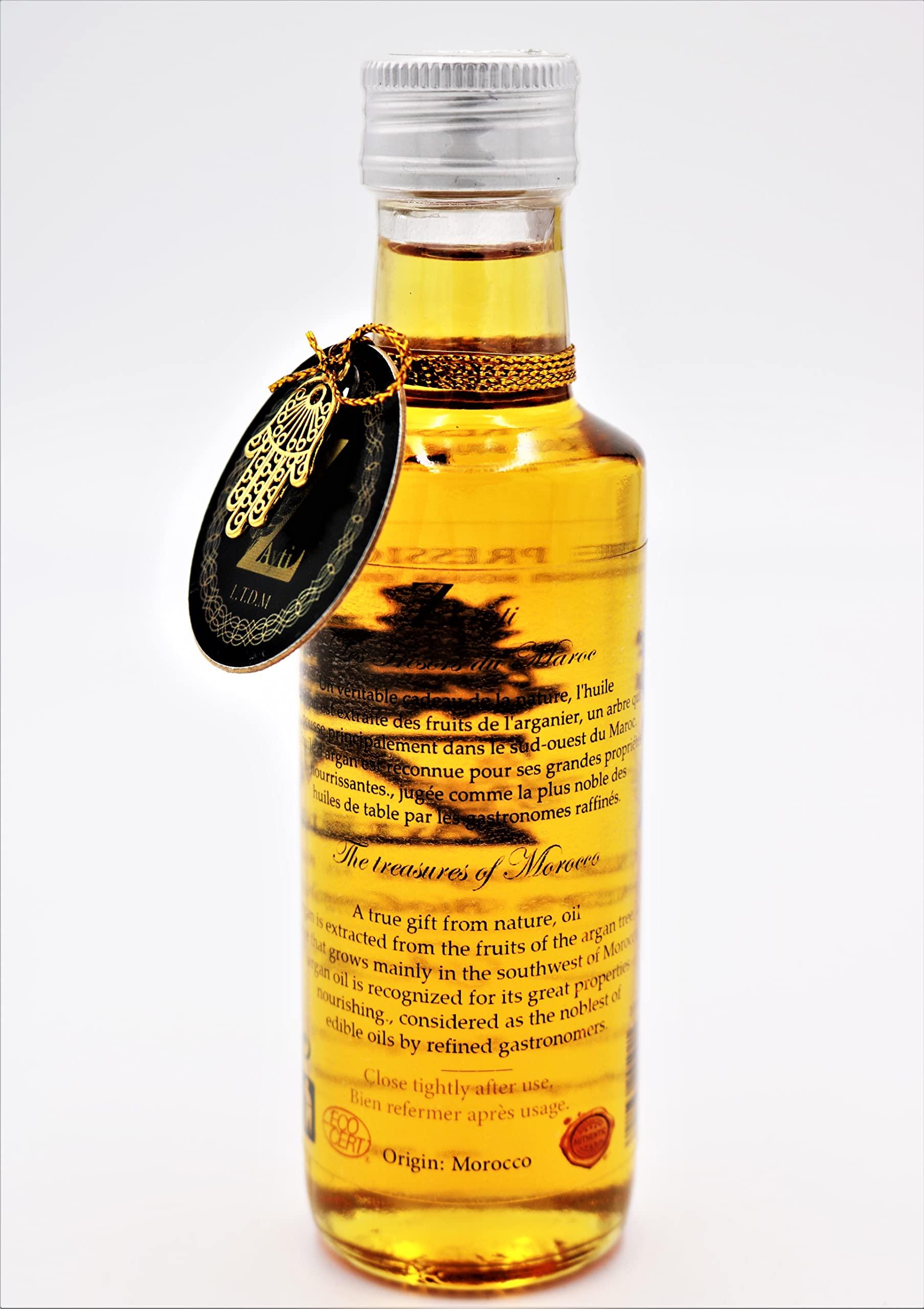Zayti Edible ARGAN Oil from MOROCCO 100% Organic (100ML)
