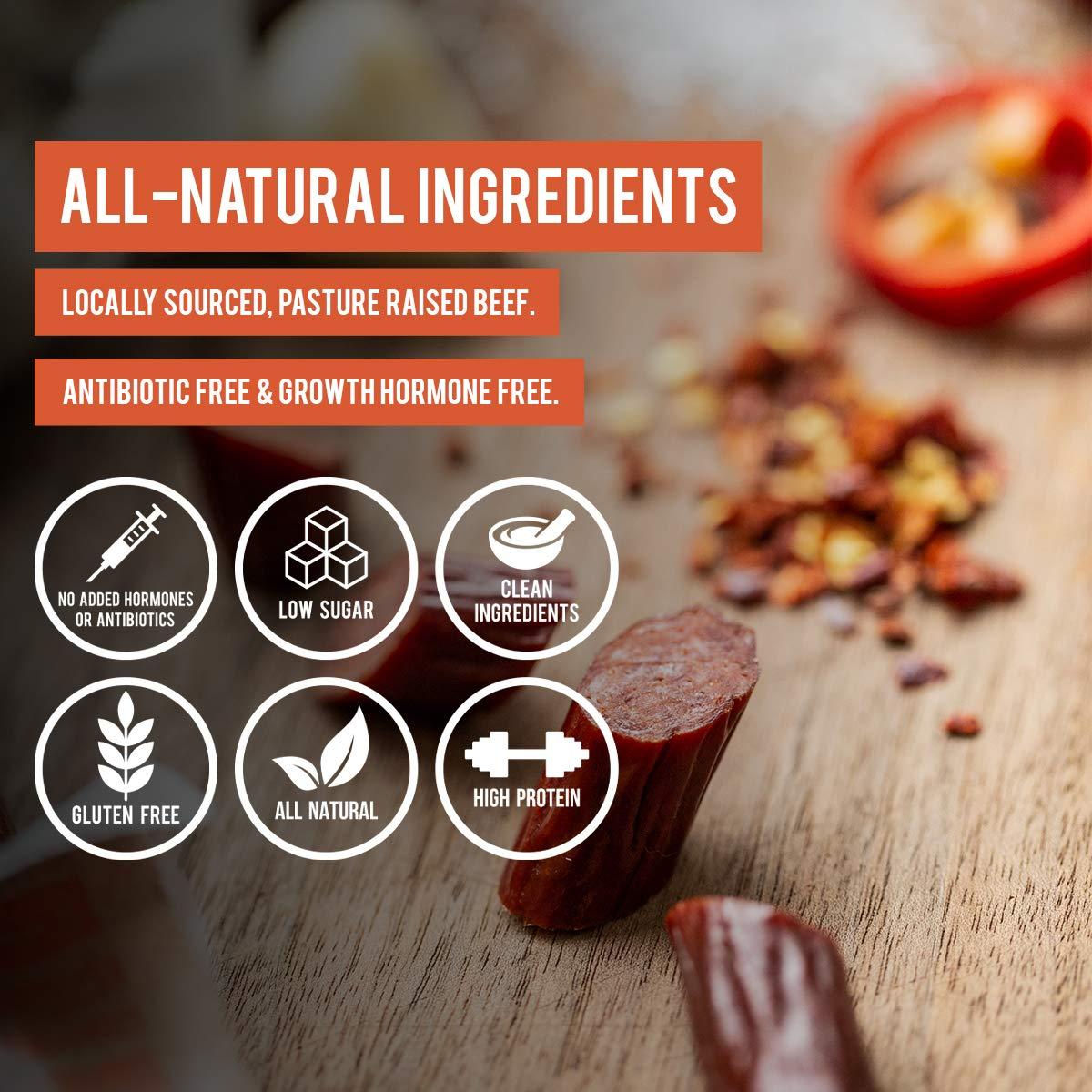 RIGHTEOUS FELON Righteous Felon Jerky Variety Pack Meat Sticks | High Protein, Low Carb, Keto, Gluten Free, Low Sugar, Healthy Snack Stick | All Natural, Individually Wrapped Craft Beef, Turkey, Pork | 10 Count