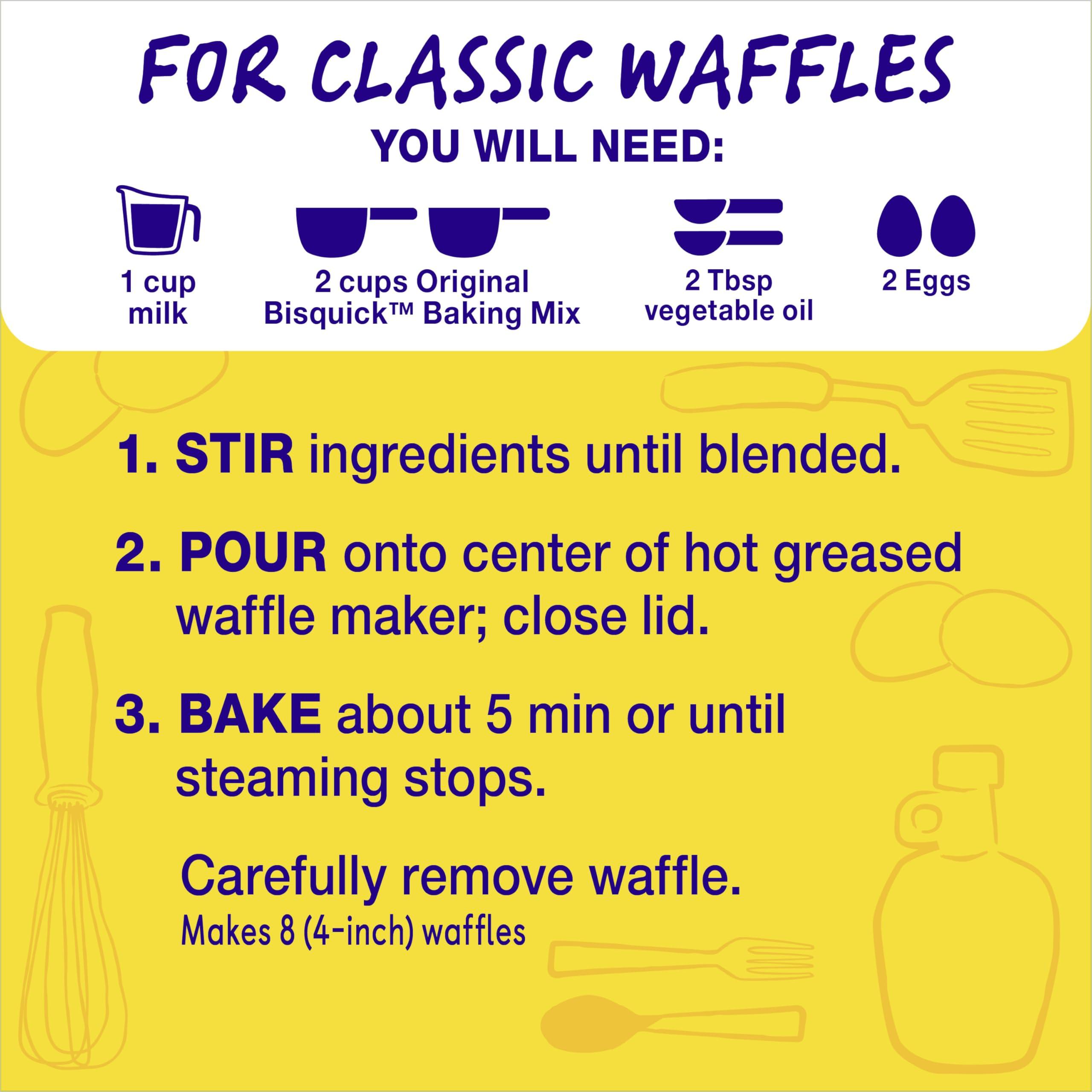 Betty Crocker Betty Crocker Bisquick Pancake and Baking Mix, Original, Makes About 30 Pancakes, 20 oz (Pack of 12)