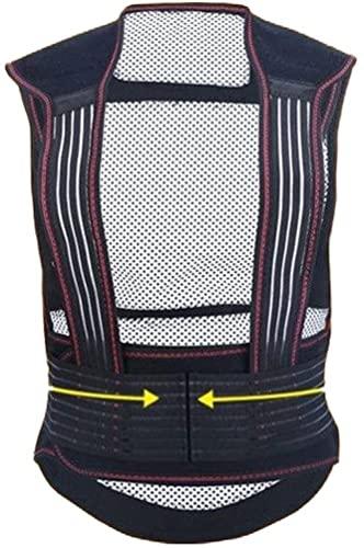 SJHY Posture Corrector Tourmaline Self-Heating Vest Full Back Support Belt Waist Brace Back Posture Vest Spine Shoulder Correction Belt Back Posture (Size : X-Large)