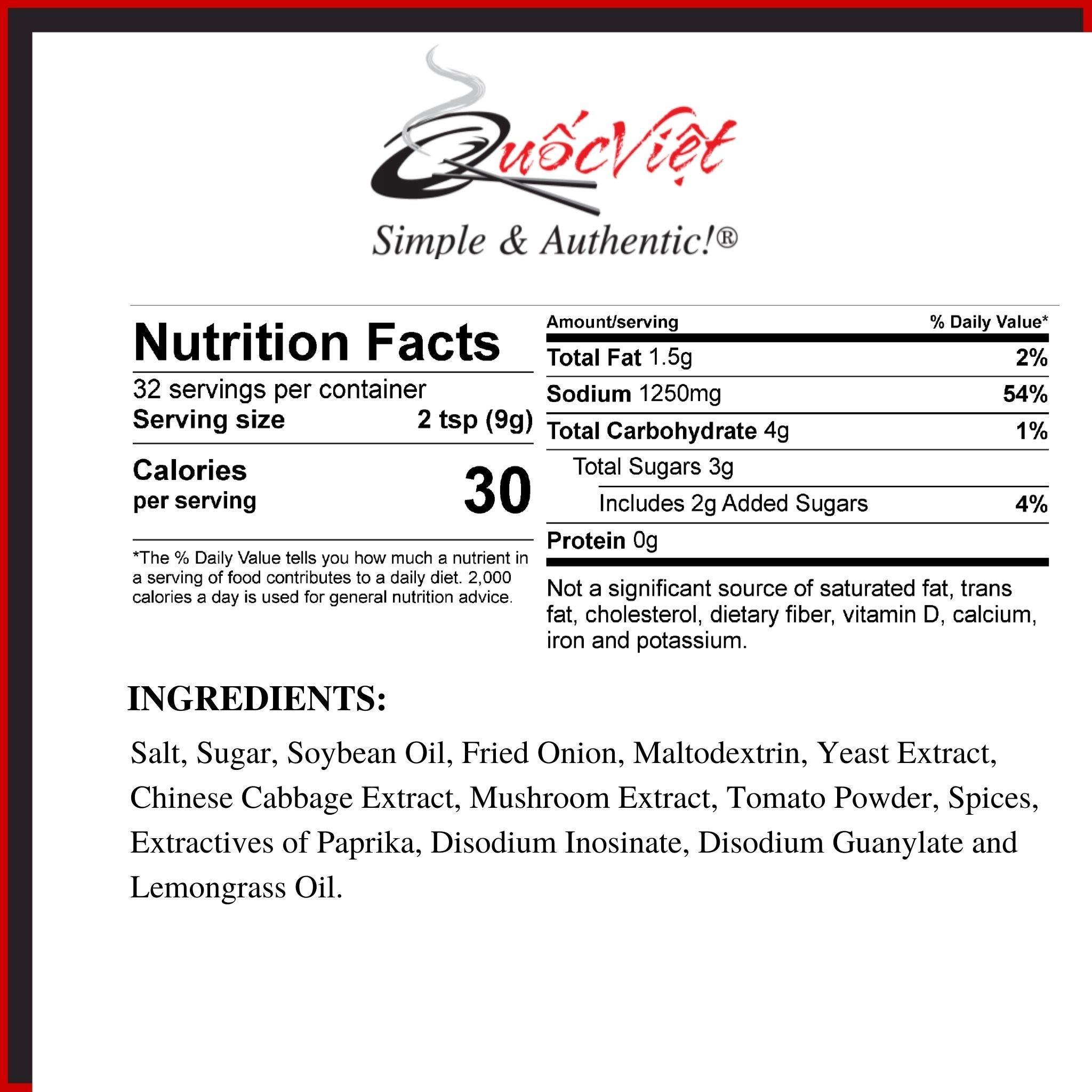 Cot Bun Bo Hue Quoc Viet Foods Vegetarian "Hue" Style Soup Base