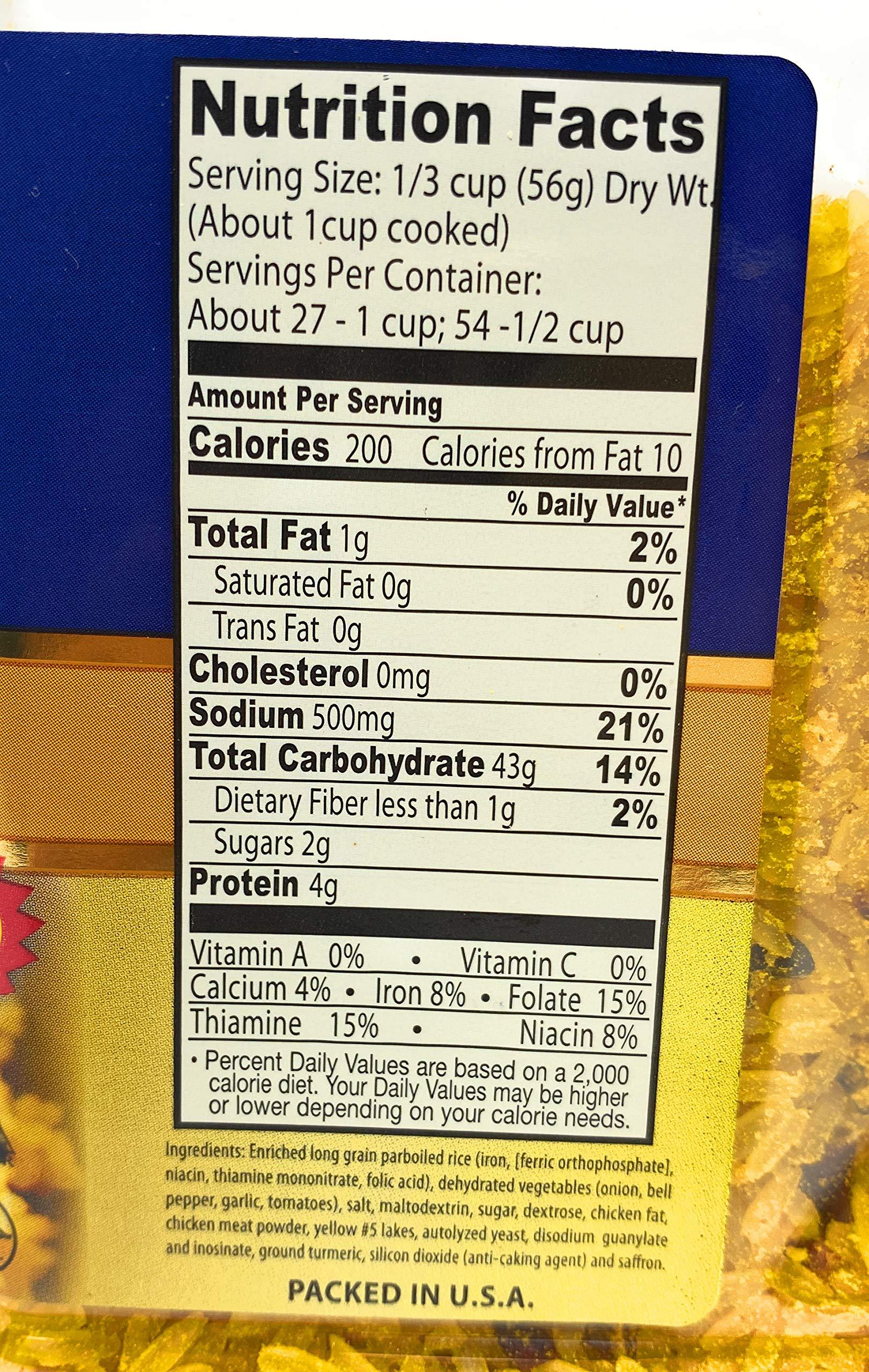 Golden Golden Crown Premium Saffron Yellow Rice, Healthy and Nutritious Non-GMO Verified, Naturally Aged Low in Fat 100% Authentic Halal Long Grains - 32 oz (2LB)