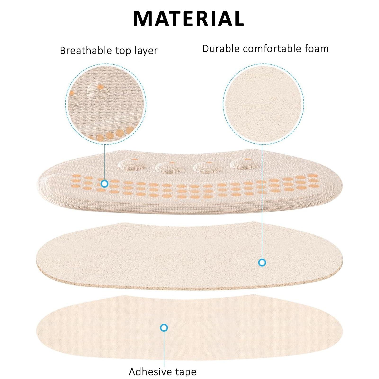 SAFWELAG Heel Pads for Shoes Cuttable Back of Heel Cushion InsertsHeel Pads Improved Shoe Fit and Comfort,Prevent Heel Slip and BlisterReusable (Color : Black, Size : 20pcs)