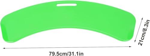 HEYKYY Slide Transfer Board, Sliding Board to Transfer to Wheelchair, Curved with Handle, Patient Slide Assist Device for Transferring Patient from Wheelchair to Bed, Toilet, Tub, Car