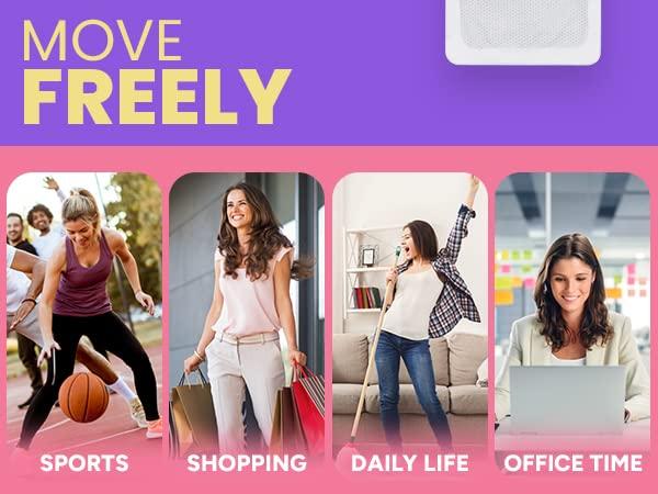 SunnyBay SunnyBay Heat Patches for Menstrual Cramp, Air-Activated Adhesive Heat Pads for Period, 130 F Warmth up to 8 Hours, Stick to Clothing Not Skin, 2.75 x3.5 inches, 10-Count, Pack of 2