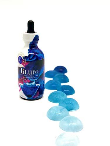 Wild Hibiscus Flowers in syrup B\'lure Flower Extract - 3.4 Fl Oz Bottle (Pack of 6)