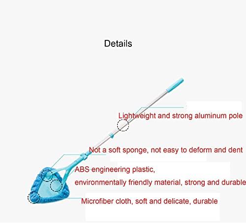 DKULMN DKULMN Window Cleaning Tool,Window Squeegee Cleaning Tool, 3 in 1 U Shaped Cleaner Kit,U Shaped Window Cleaner for External Window Washer with Telescopic Pole