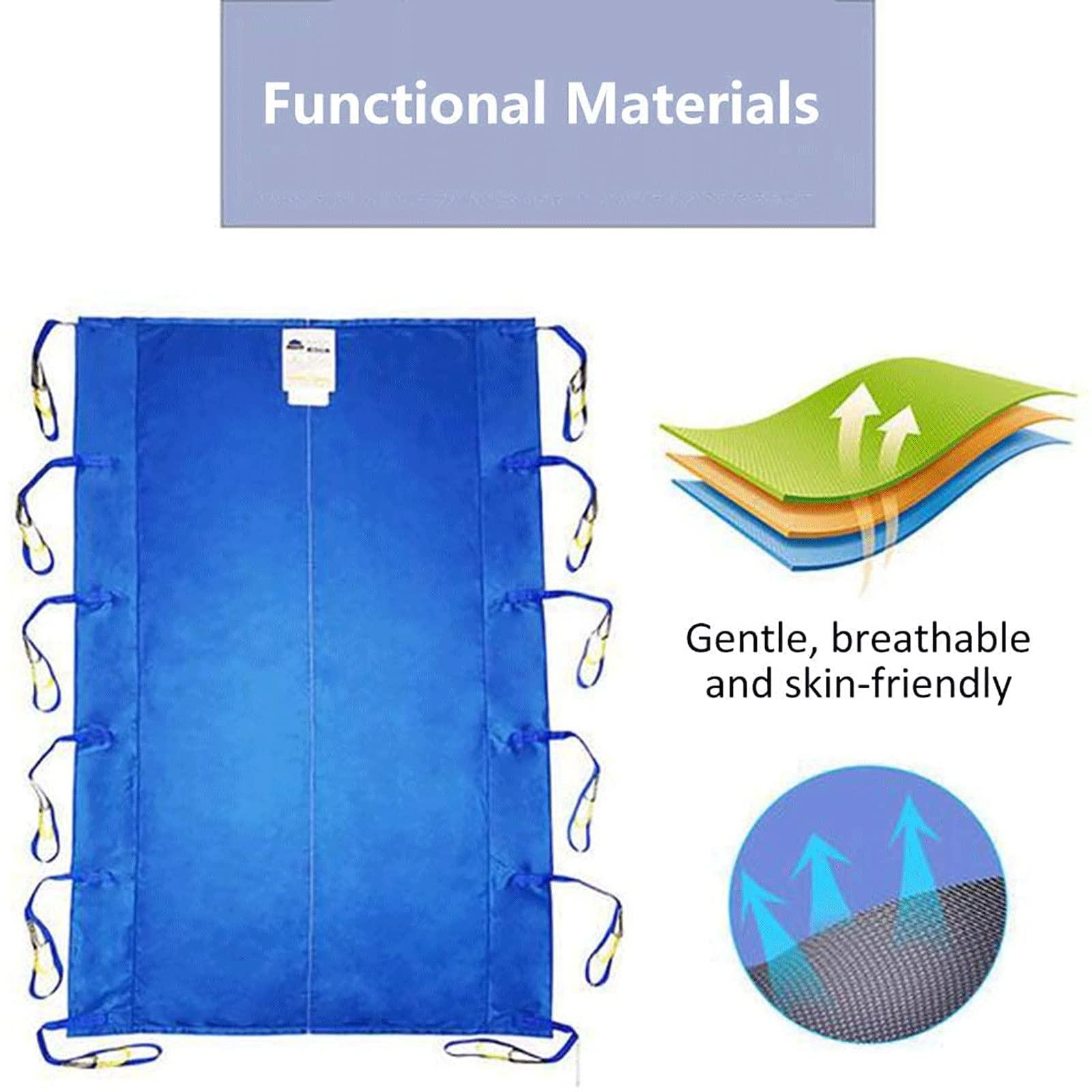 DATEN DATEN Patient Lift Sling, Patient Hoist Sling Stair Transfer Belt Full Body Patient Lifting Harness Medical Lift Equipment for Elderly Disabled