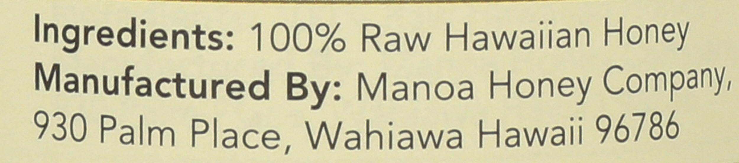 Manoa Honey MANOA HONEY COMPANY Macadamia Nut Honey, 12 OZ