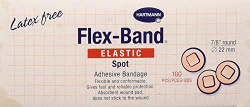 BND- Hartmann USA Flex-Band Fabric Adhesive Bandage, 7/8\" Spots, Box of 100 (Pack of 2)