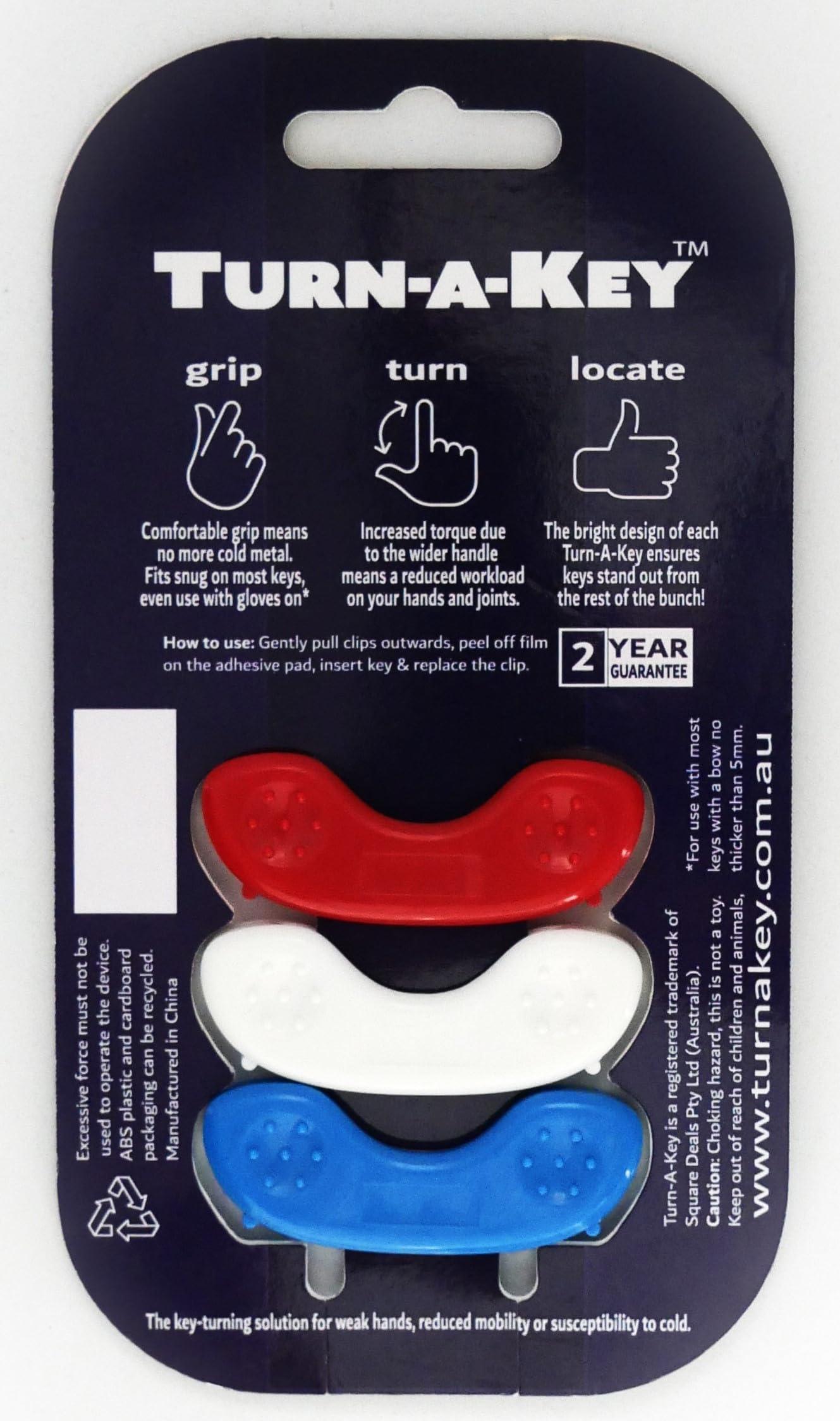 Turn-A-Key Turn-A-Key Key Turner Aid 3 Pack