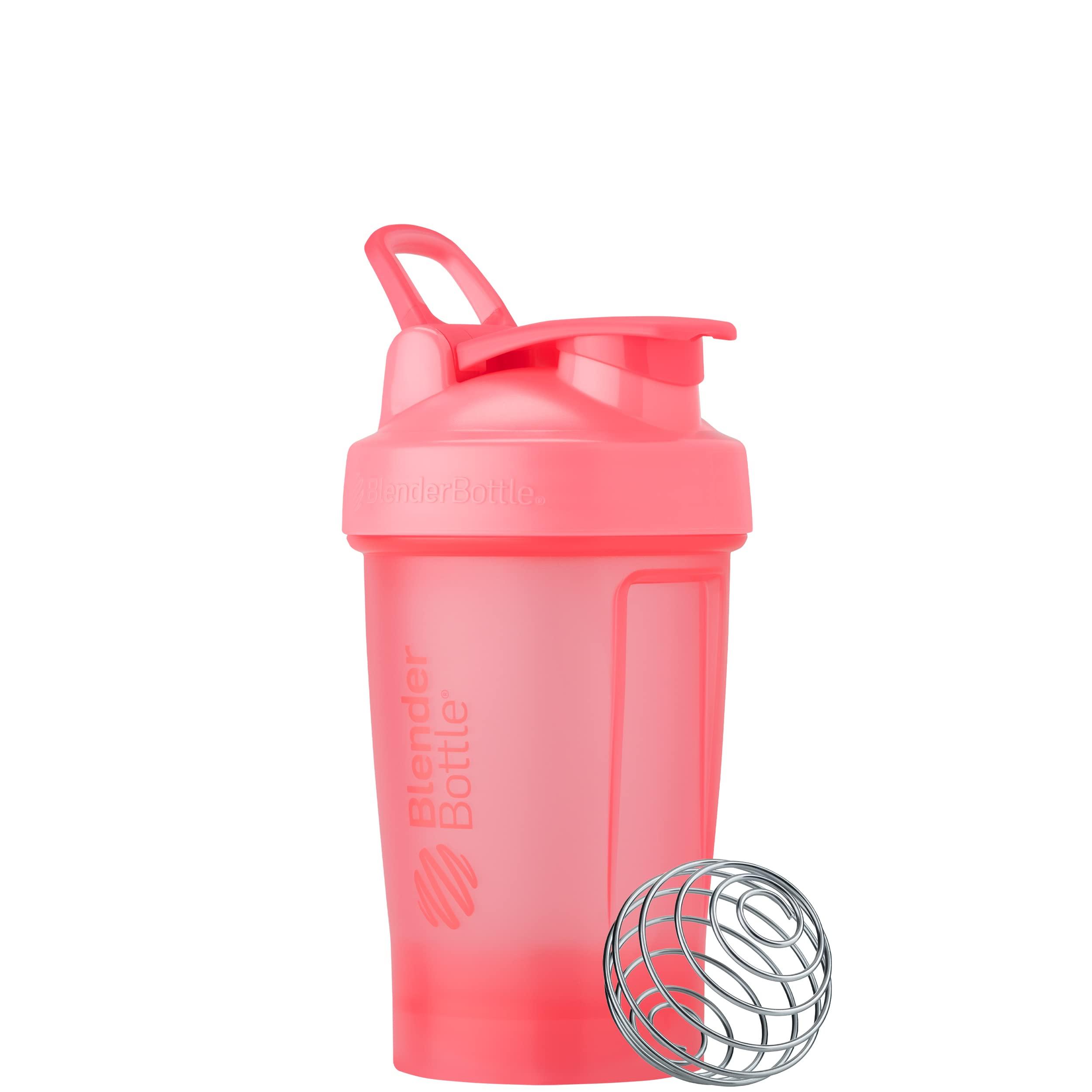 BlenderBottle BlenderBottle Classic V2 20-Ounce Shaker Bottle Bundle, Ocean Blue and Light Pink