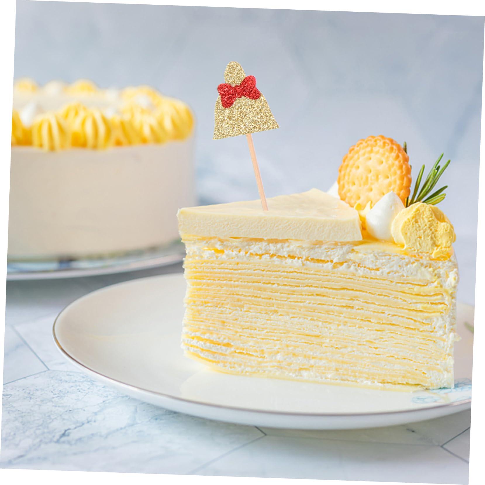 ifundom ifundom 16pcs Christmas Theme Cake Toppers Christmas Tree Topper Star Shaped Fruit Dessert Cake Picks Cheistmas Tree Topper Reindeer Fruit Picks Decor Food Picks Box Props Wooden