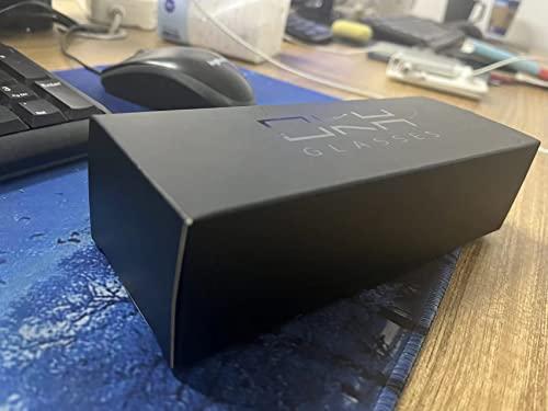 OKH OKH Magnifying Glasses for Close Work With Light Up Reading Glasses with Light, Rechargeable LED Lighted Reading Glasses, Anti Blue Light, Bright Clear Vision Unisex, Square+3.0x