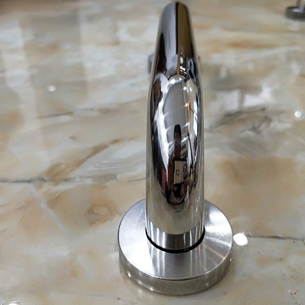 TEMKIN Bathroom Safety Handicap Grab Bar Bathtube Grab Bar Handicap Grab Bar Stainless Steel Safety Grip Bath and Shower Handle Bathroom Grab Bar Hand Rails for Elderly Polished Sier Rail 65Cm ( Size : 30Cm