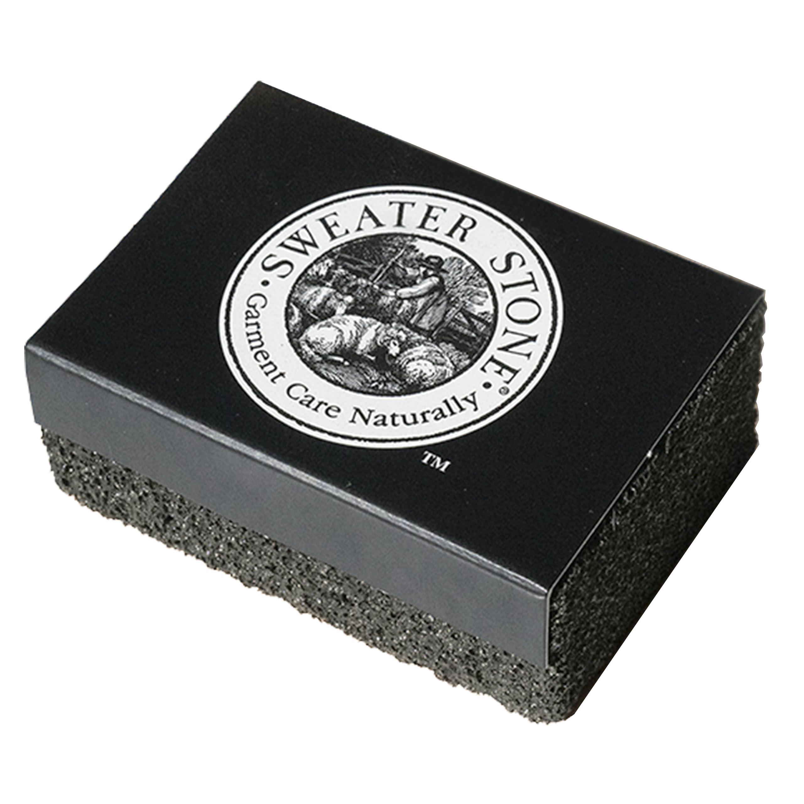 Sweater Stone Sweater Stone - The Original Since 1985 - Garment Care for Sweaters and Knits - A Pumice-Like Brick for Removing Pilling and Balling - A Knitters Secret - Made in The USA