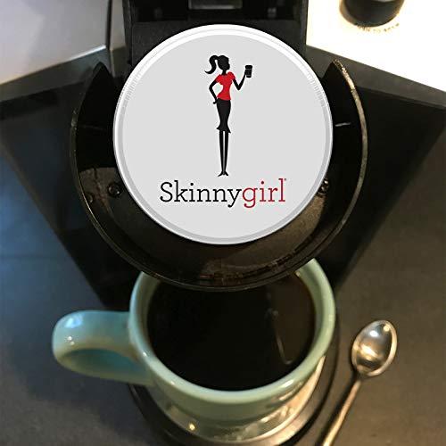 Skinnygirl Skinnygirl Flavored Coffee Pods, Salted Caramel Coffee, Single Serve Coffee for Keurig K Cups Machines, Hot or Iced Coffee, Medium Roast Coffee in Recyclable Pods, 24 Count