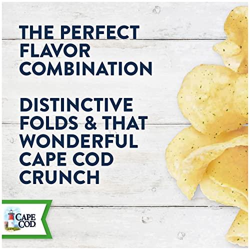 Cape Cod Cape Cod Potato Chips, Sour Cream and Onion Kettle Cooked Chips, 7.5 Oz