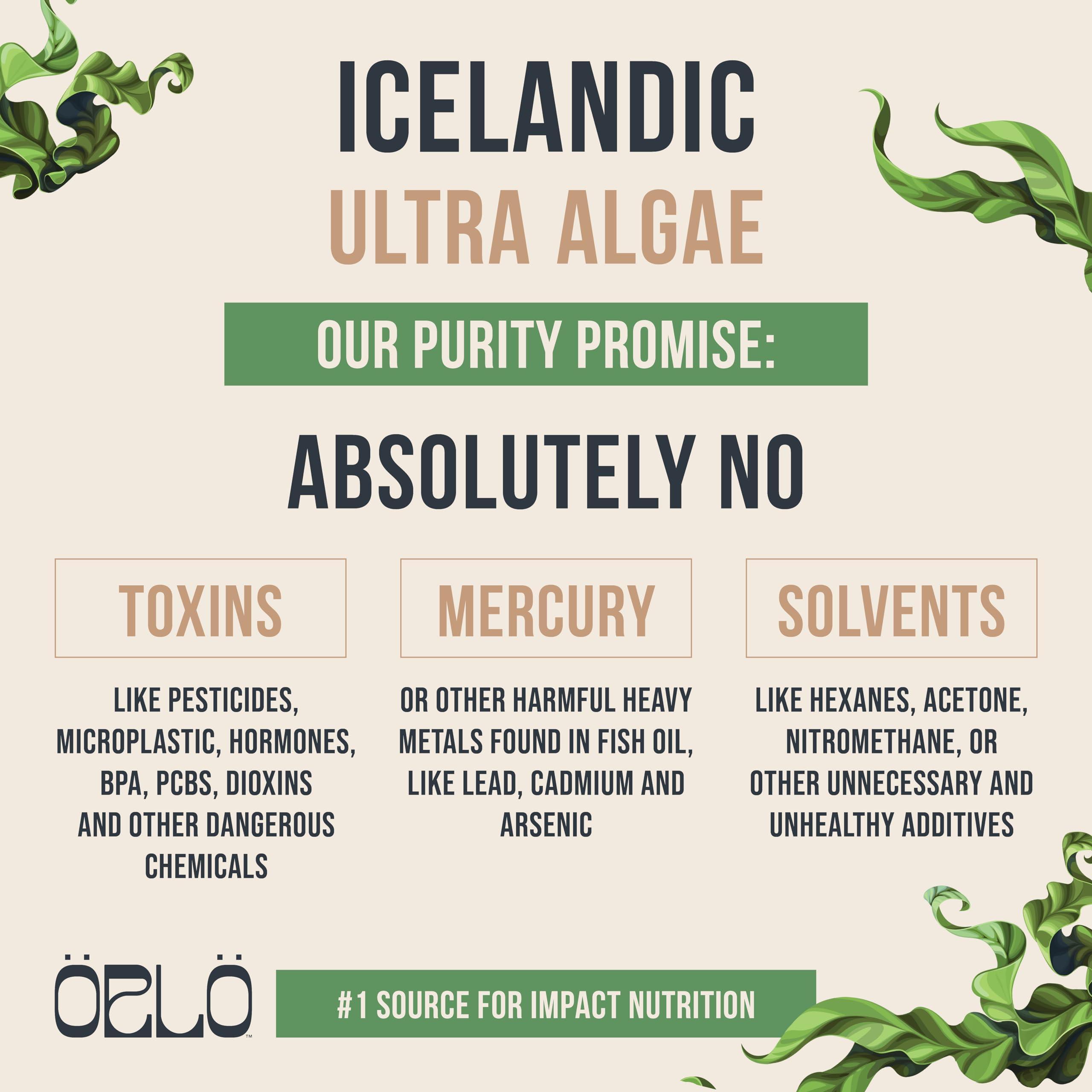 Orlo Orlo PRENATAL DHA - Prenatal DHA Omega 3 Supplement - Triple Strength Omega3s - Vegan DHA & EPA Algae Omega-3 Oil - Supports Brain Development During Pregnancy & Lactation (120 Mini Softgels)