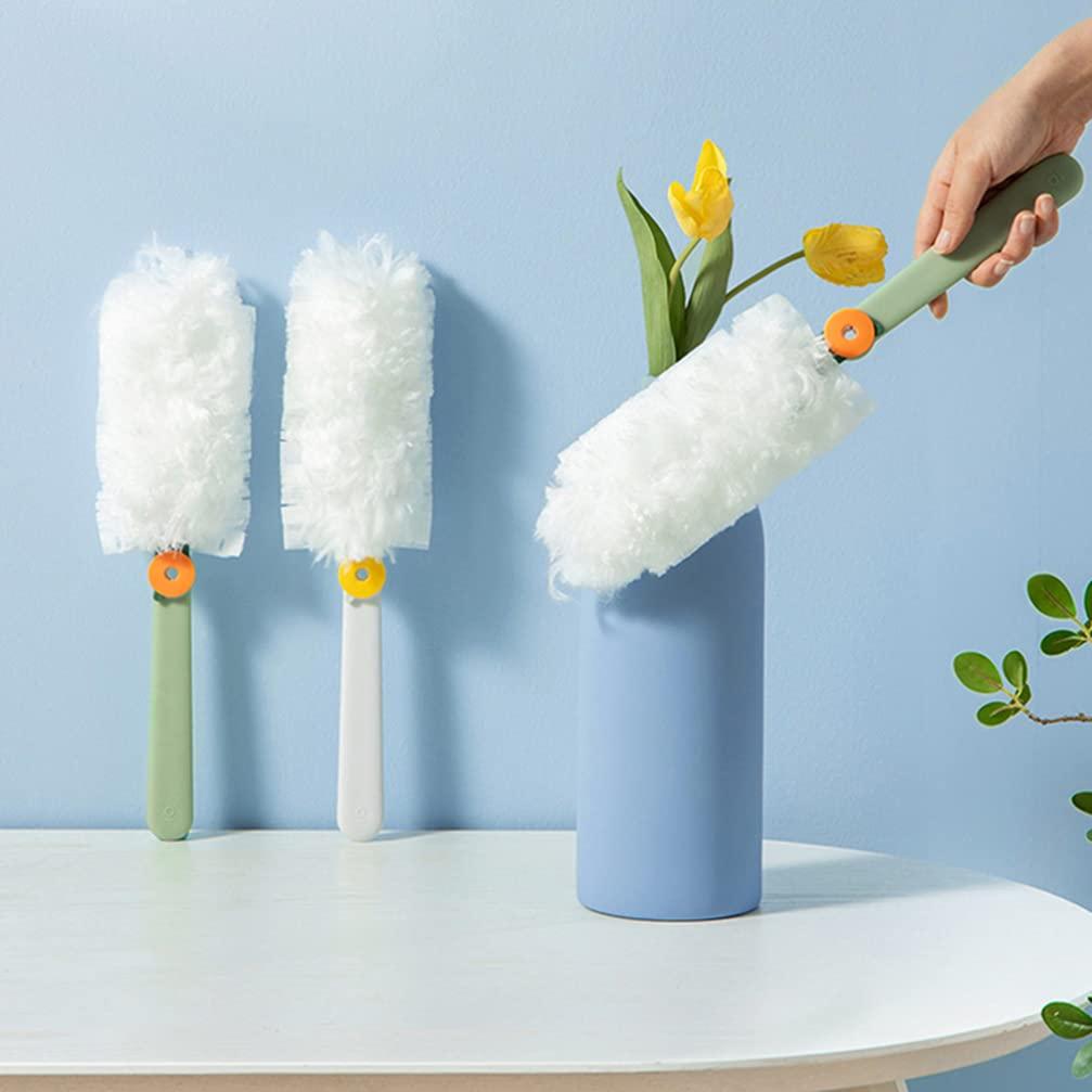 Veemoon Veemoon 1 Set Duster Table Brush Cleaning Dusting Brush Sofa Brush Cleaner Hand Dusting Tool Home Furniture Household Cleaning Tools Carbonate Manual to Rotate Bookshelf