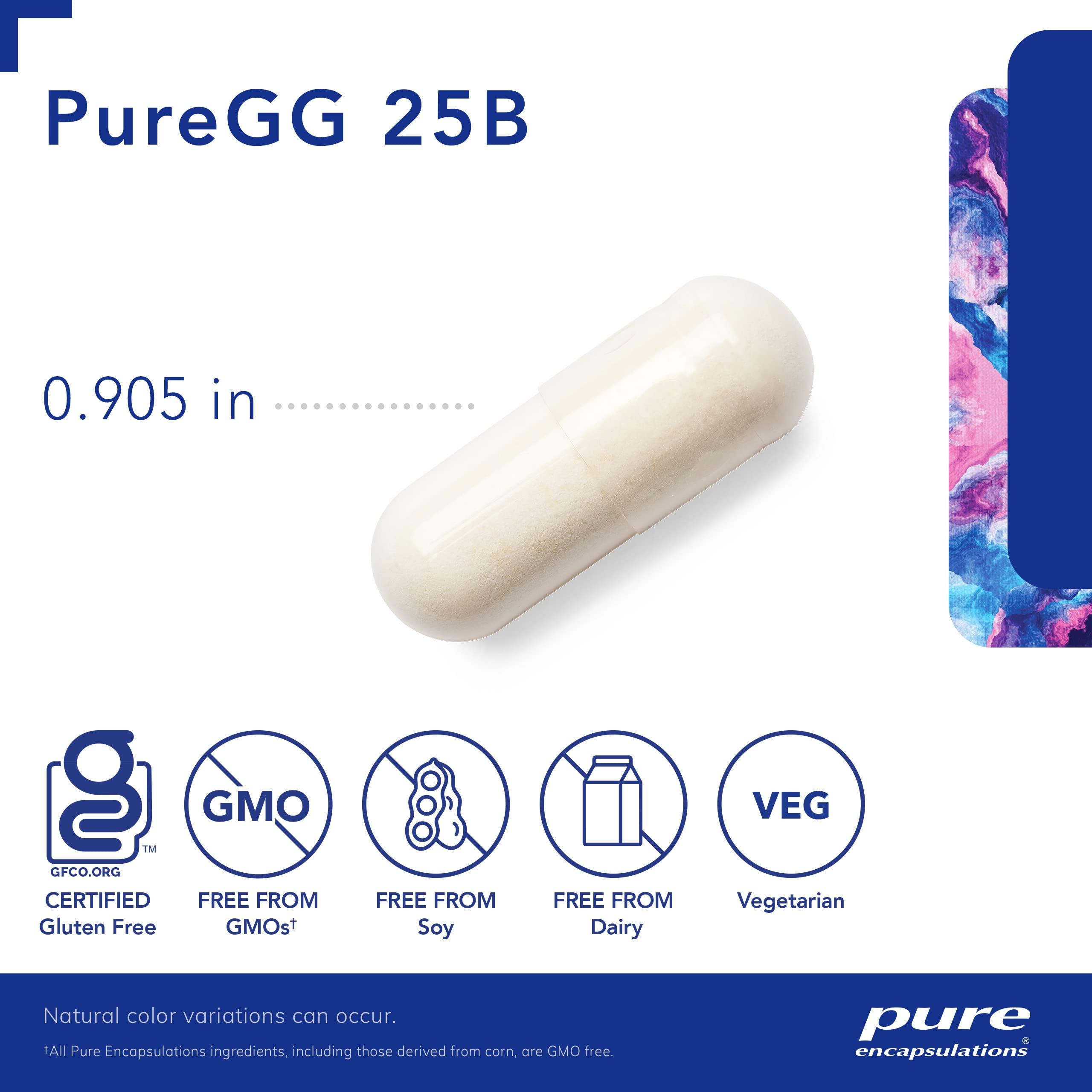 Pure Encapsulations Pure Encapsulations - PureGG 25B - Promotes GI and Immune Health Across All Ages - 60 Capsules