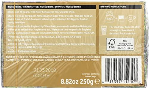 Taylors of Harrogate Taylors Of Harrogate, Tea Yorkshire Gold, 80 Count