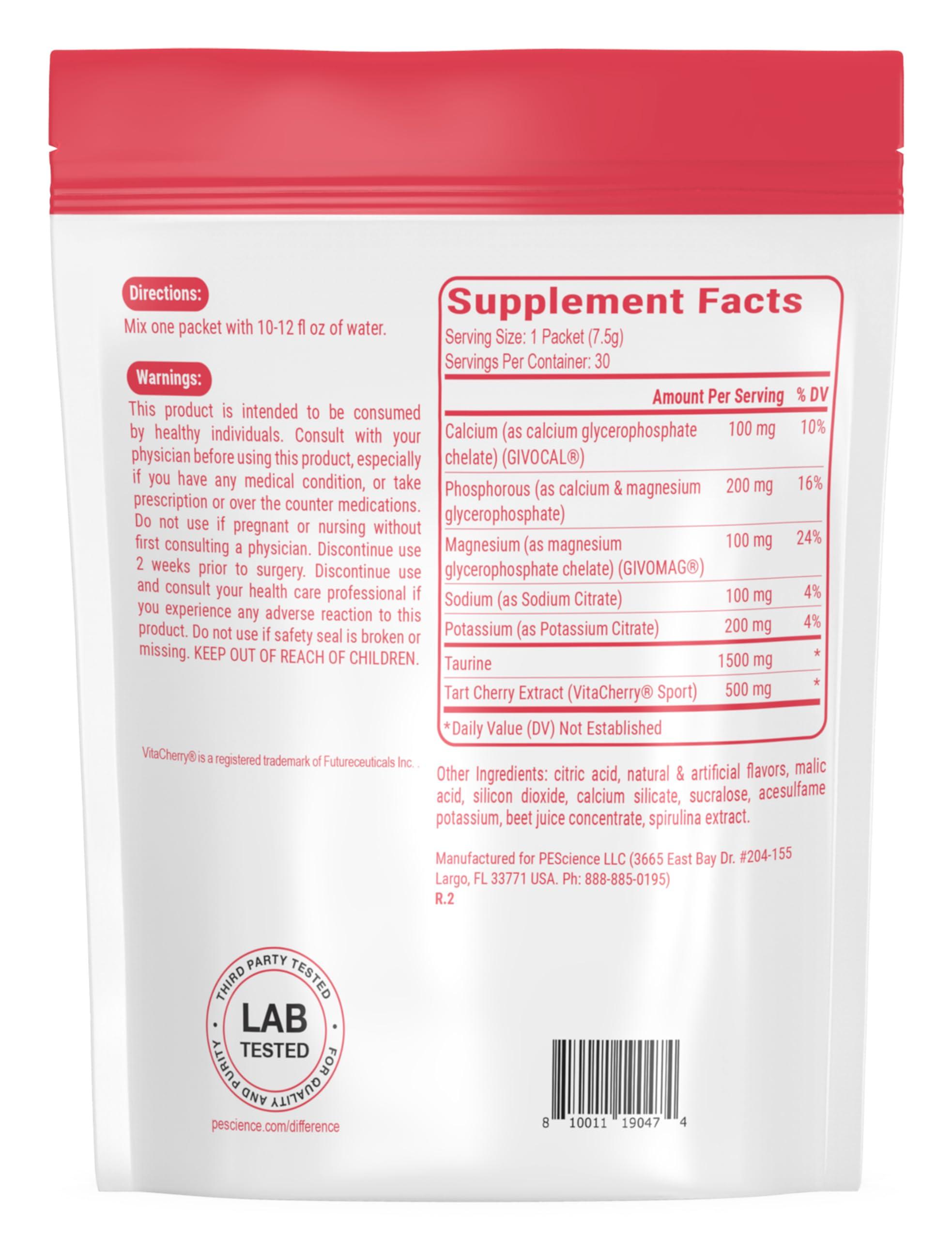 PEScience PEScience Versalyte Keto Electrolyte Powder, Sugar Free, Black Cherry, 30 Single Serving Packets, Hydration Powder