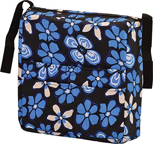 NOVA Medical Products NOVA Medical Products NOVA Walker Bag, Large Carry Bag with 3 Front Pockets for All Walkers, Aloha Blue, 1 Count