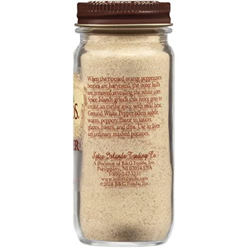 Spice Islands Spice Islands Ground White Pepper, 2.4 Ounce