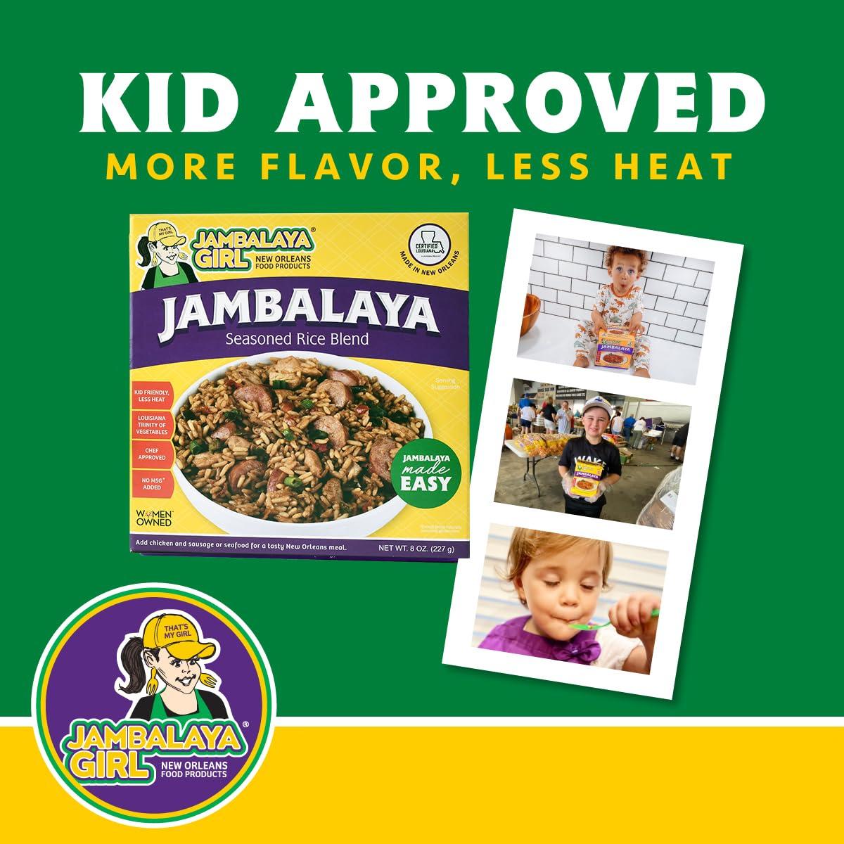 Jambalaya Girl Jambalaya Girl Jambalaya Seasoned Rice Blend 8oz (1 Pack)