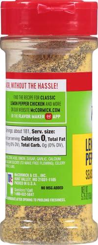 McCormick McCormick Perfect Pinch Lemon & Pepper Seasoning, 5.75 Oz (Pack of 2)