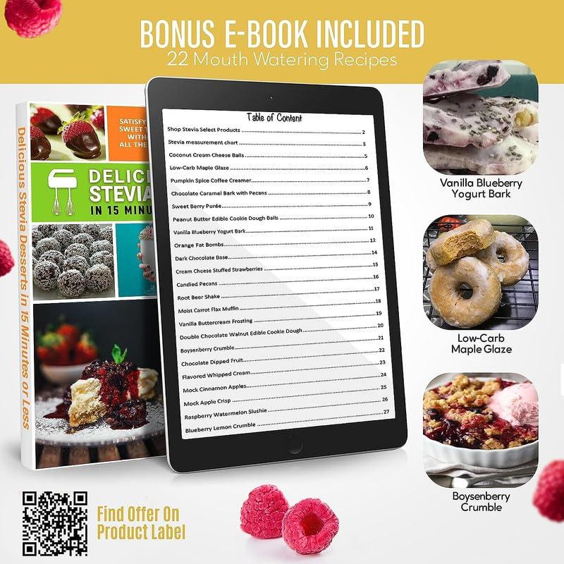 Stevia Select Stevia Select Liquid Stevia Drops, Keto Friendly Liquid Stevia Sweetener, Butterscotch Stevia Drops, Zero Calorie Sweetener Sugar Substitutes Extracted from Sweet Leaf,Sweet Butterscotch Extract 2pk