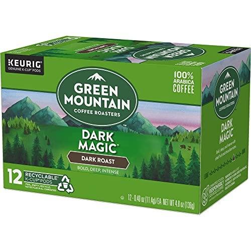 Green Mountain Coffee Roasters Green Mountain K-Cups Dark Roast, 0.4 ounce, 12 count (4.8oz net)