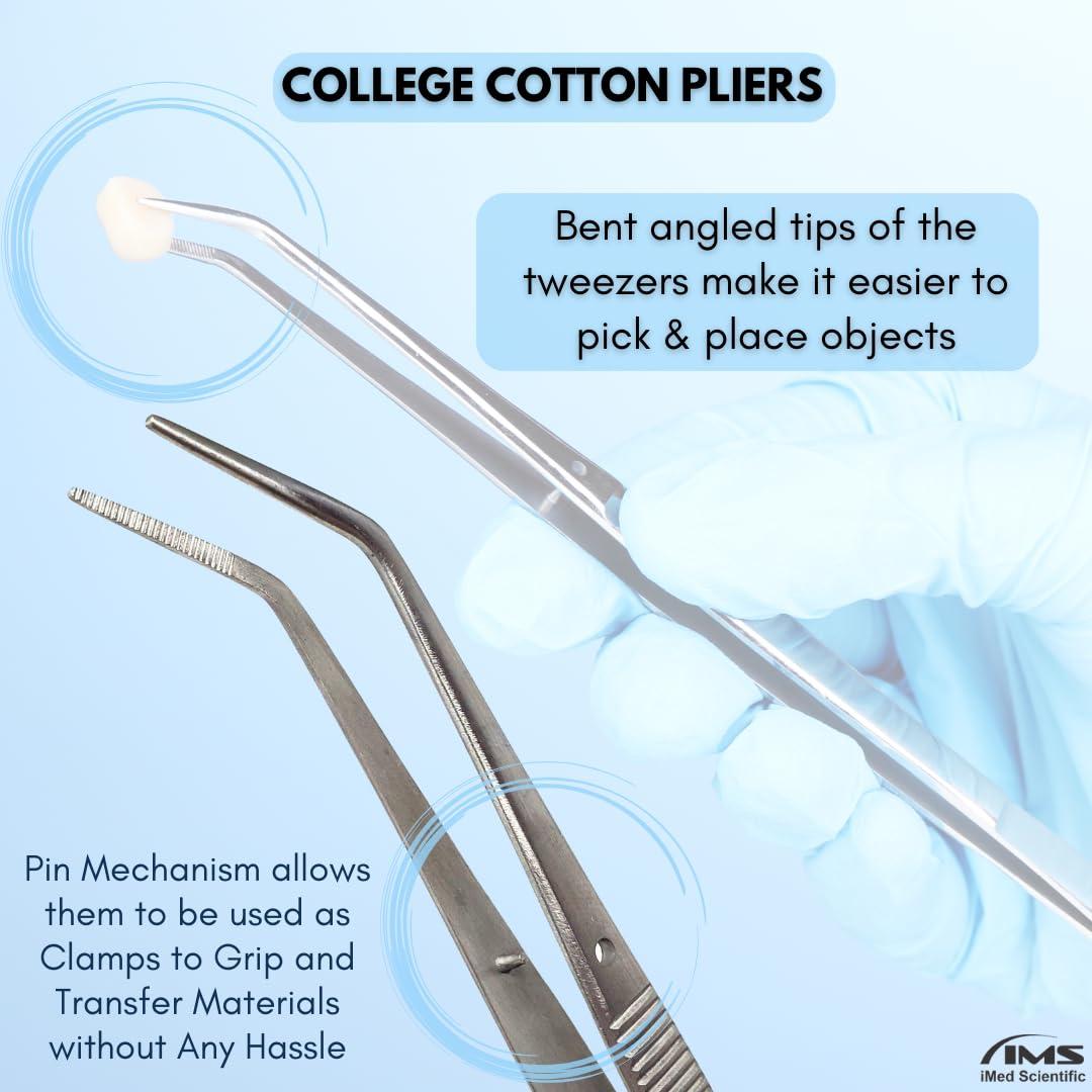 IMED SCIENTIFIC Professional Dental Tartar Scraper Tool Oral Picks to Remove Calculus from Teeth, Plaque Remover, Tooth Scraper for Oral Hygiene Care Made of Stainless Steel (17 Pcs Set)