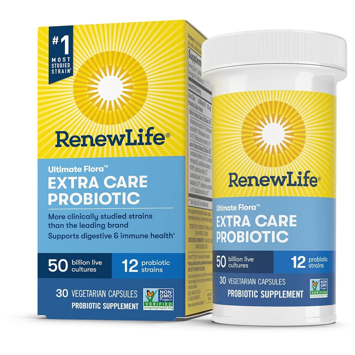 Renew Life RENEW LIFE Ultimate Flora Extra Care Probiotic 50 Billion, 30 CT
