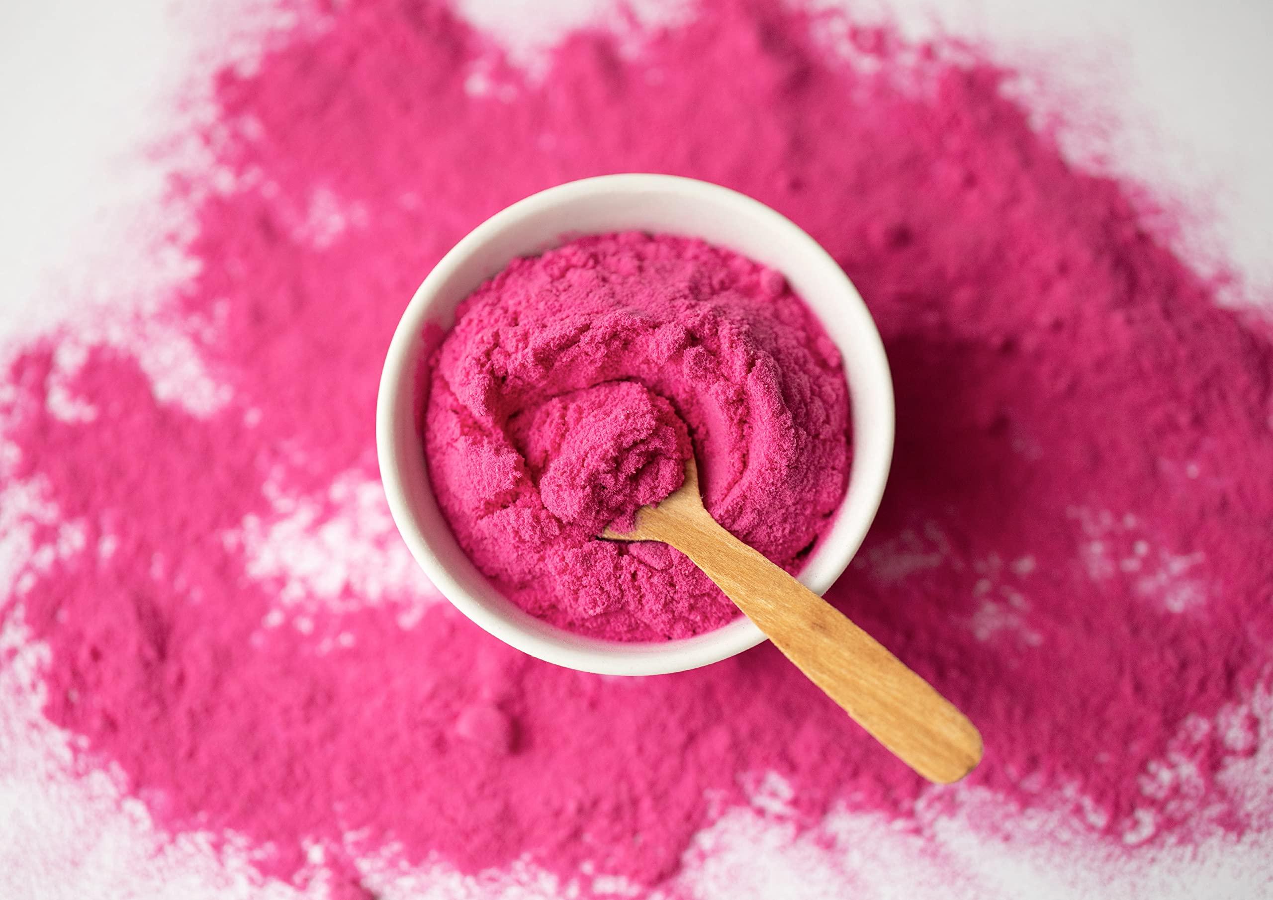 Food to Live Food to Live Organic Dragon Fruit Powder, 12 Ounces Non-GMO, Powdered Red Pitaya, Vegan, Bulk. Contains Maltodextrin. Rich in Antioxidants, Fiber, Vitamin C. Perfect for Shakes, Smoothie Bowls