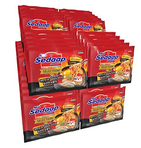 Jans Mi Sedaap - Korean Style Spicy Chicken Flavored (Soup Packet (Pack of 40))