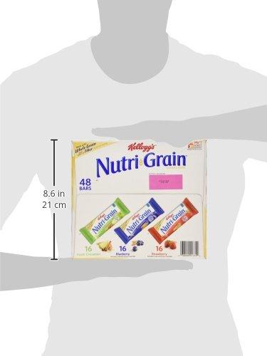 Nutri Grain Nutri-Grain-Kellogg's Cereal Bars Variety Pack, 1.3 oz, 48-Count