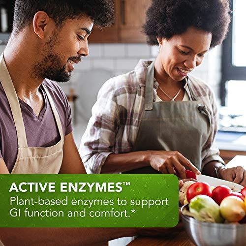 Vital Plan Vital Plan Active Enzymes Supplement by Dr. Bill Rawls - Digestive Enzymes for Gut Health & Digestion - Protease, Bromelain, Lactase, Amylase & Lipase (120 Capsules)