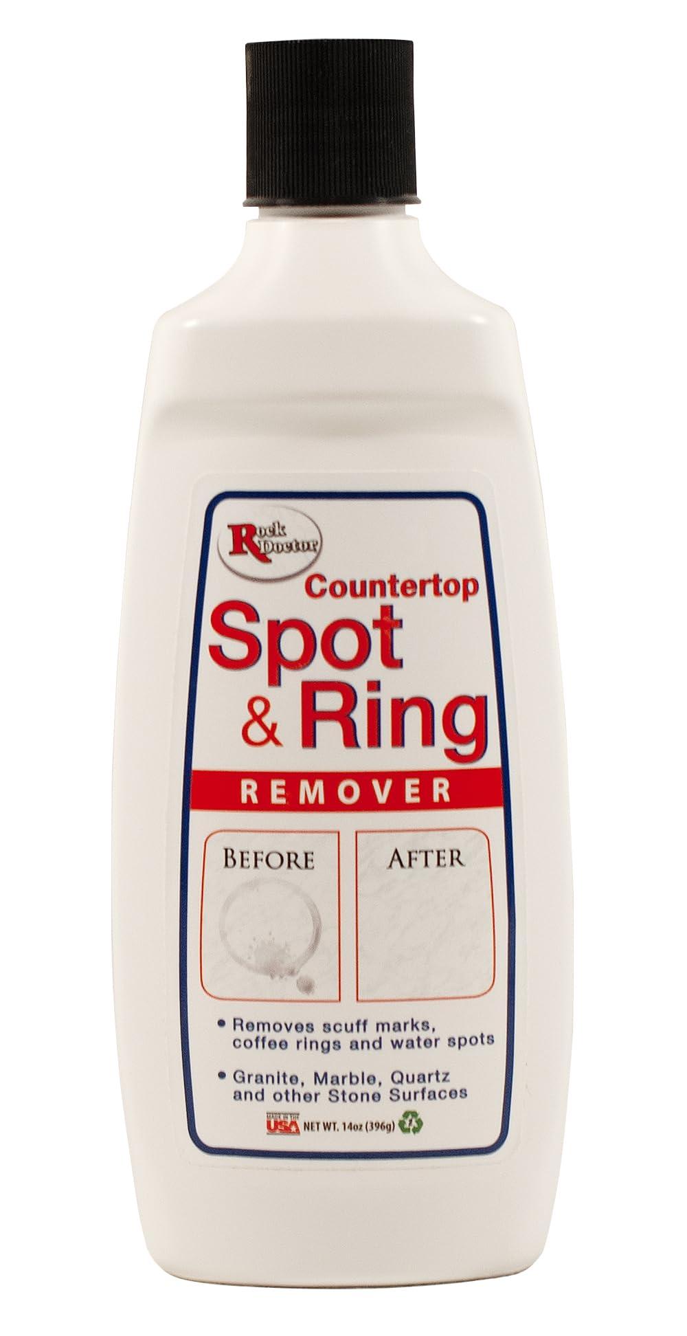 Rock Doctor Rock Doctor Spot & Ring Remover, Works on Granite, Marble, Countertop & Quartz, Hard Water Mark & Spot Remover, Remove Coffee & Scuff Mark, 14 oz. Pack of 1