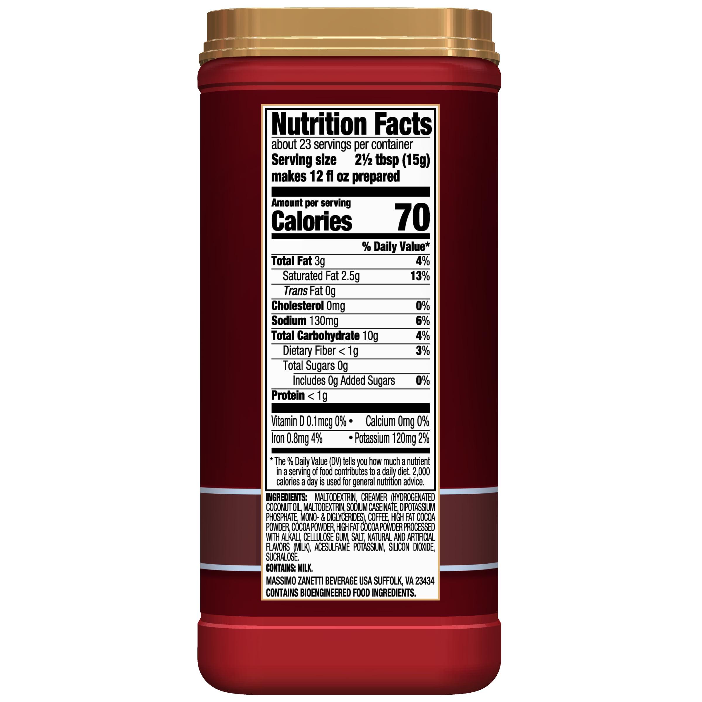 Hills Bros Hills Bros. Flavor Coffee (Sugar-Free Double Mocha, 12 Ounce (Pack of 8)