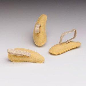 Pedifix Hammer Toe Crests Buttress Pads, Left, Medium, Suede