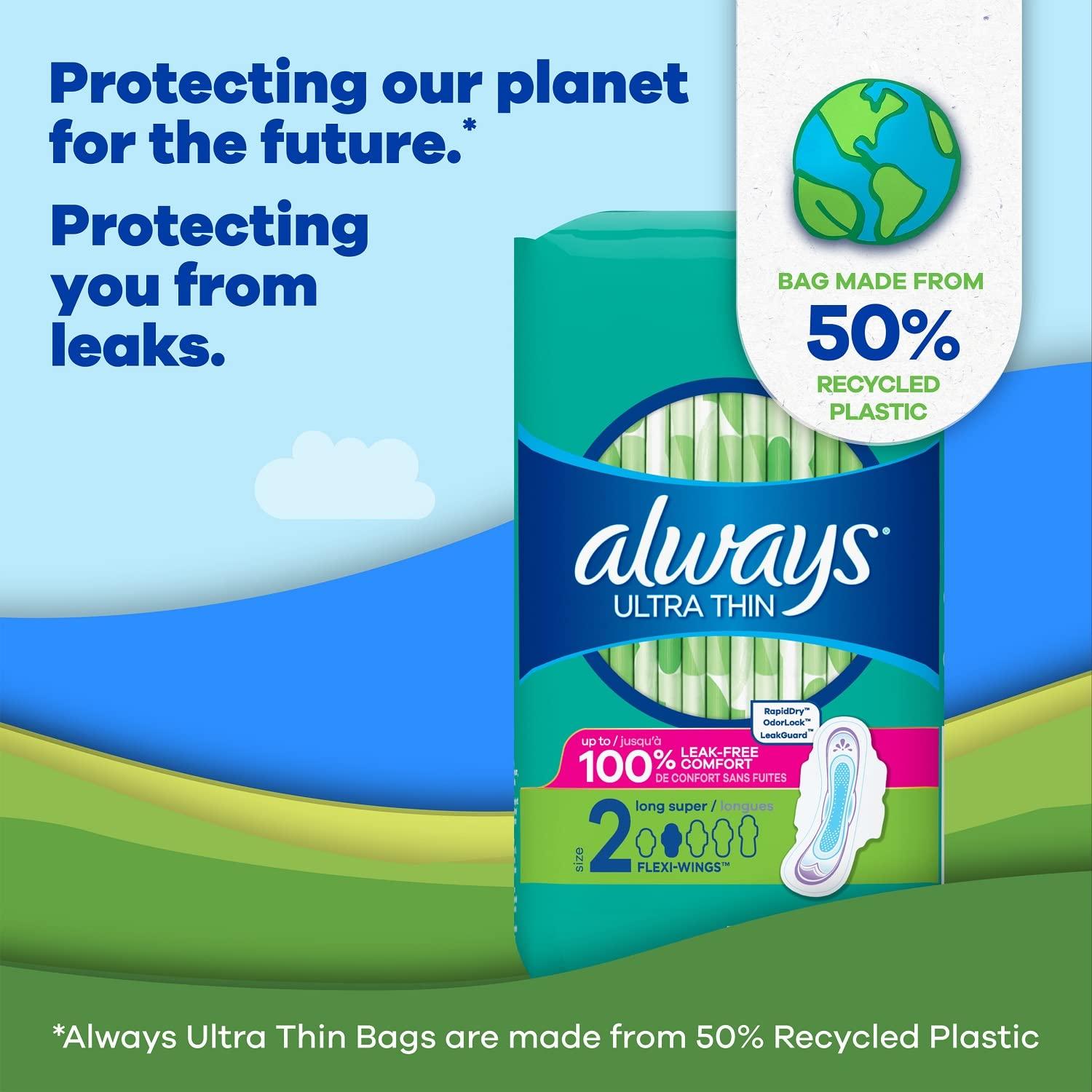 Always Always Pads Super w/Flexi-Wings, Unscented