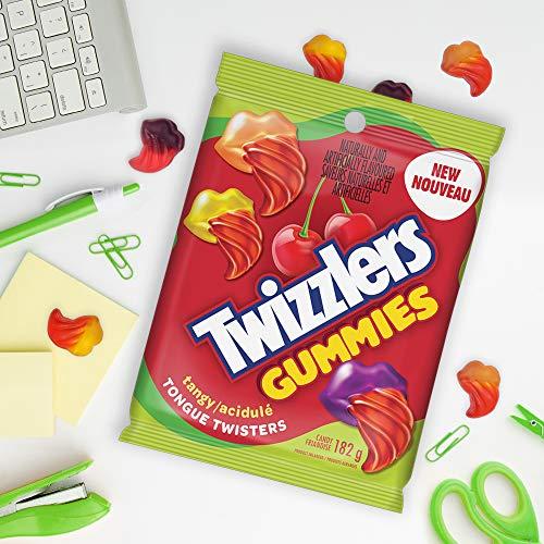 Twizzlers Twizzlers Gummies- Tangy Tongue Twisters Candy, 182g/6.4 oz. (10ct) {Imported from Canada}
