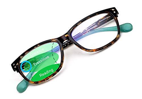 FEISEDY FEISEDY Progressive Multifocus Blue Light Blocking Reading Glasses B2587