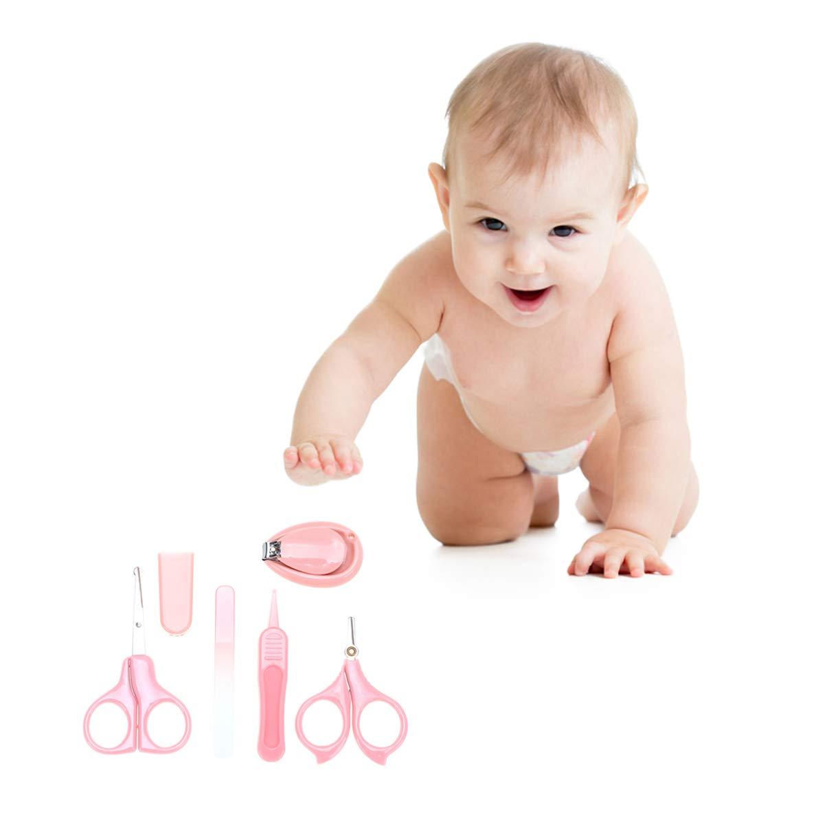 Healifty Set infant nail file nail clippers for newborn babies nail care kit kids kits infant nail clippers Newborn Grooming Kit kit nail Anti-jamming child pedicure